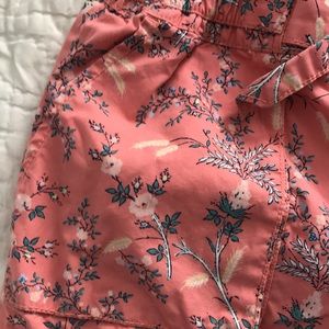 Xxl Gap kids Paperbag floral shorts